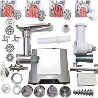 MASZYNKA DO MIELENIA MIĘSA BERLINGER 2000 W DUŻA MOC SZATKOWNICA WYCISKARKA