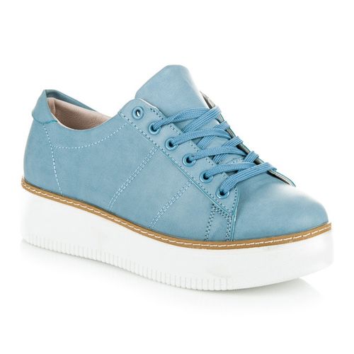 Wiązane Trampki Na Platformie r.40 na Arena.pl