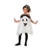 sukienka duszek biały rozm.uniw.halloween bal
