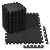 mata puzzle 30x30 cm czarny 24 szt