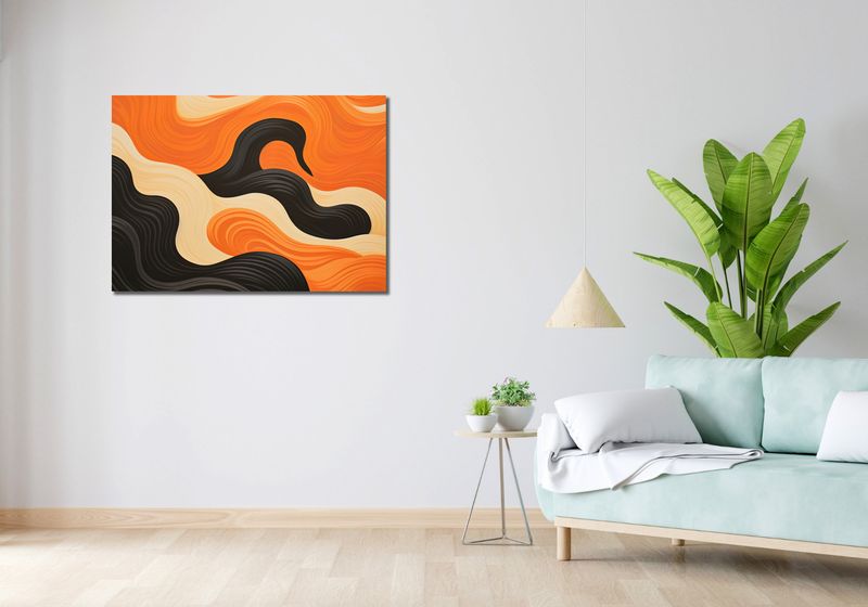 Obraz 100x70cm Dzień spotyka Noc zdjęcie 2