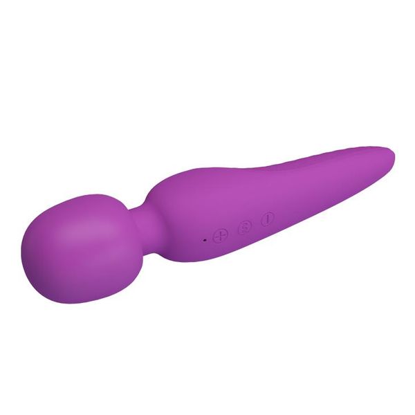 Masażer Łechtaczki Sex Różdżka Mocna Ładowana 21Cm zdjęcie 3