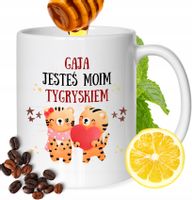 Kubek Dla Gai Koleżanki Przyjaciółki Żony Prezent Z Nadrukiem Biały 330Ml