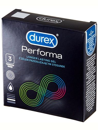 Prezerwatywy Durex Performa - 3 szt. zdjęcie 1