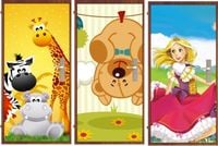 Fototapeta na drzwi szafe naklejka dla dzieci 3d