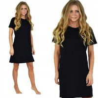 Koszula Nocna Damska Bawełniana Wygodna Rękaw M