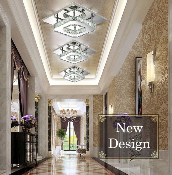 Lampa METEOR I kryształ LED panel plafon Kinkiet kwadrat12W Wobako 6000K zdjęcie 6