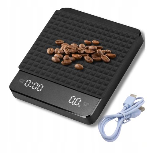 Waga Kuchenna Elektroniczna USB-C Precyzyjna 3000g 0.1g Mata do Kuchni na Arena.pl