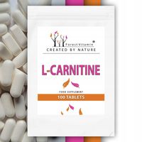 L-KARNITYNA MOCNY SPALACZ TŁUSZCZU ODCHUDZANIE L-CARNITINE REDUKCJA 100 tab