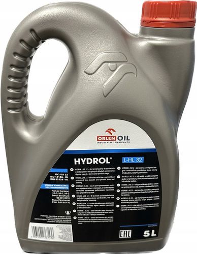 Olej do Układów Hydraulicznych Orlen Oil HYDROL L-HL 32 | 5L na Arena.pl
