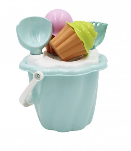 ZESTAW DO PIASKOWNICY  WIADERKO  Z BABECZKAMI na Arena.pl