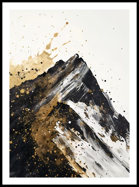 Plakat 50x70cm Złote Szczyty zdjęcie 3