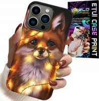 ETUI DO IPHONE 15 PRO - SŁODKI LISEK ZWIERZĘTA LEŚNE CASE +SZKŁO