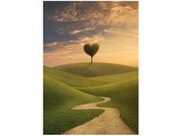 50X70CM DRZEWO SERCE OBRAZ PION ŚCIAN