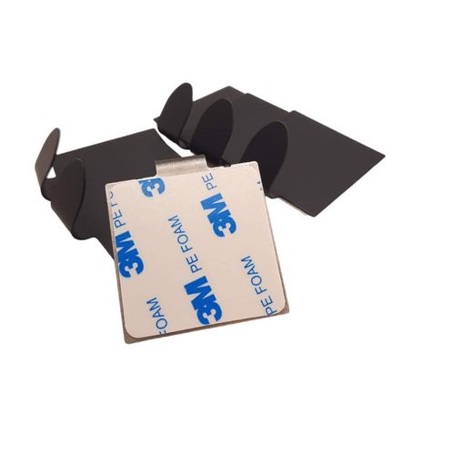 Wieszaki Haczyki ścienne Samoprzylepne czarne 10sz na Arena.pl