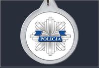 Brelok do kluczy POLICJA