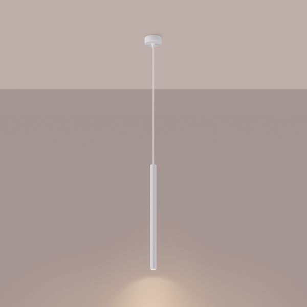 Lampa wisząca ARCHE 1 biała zdjęcie 3