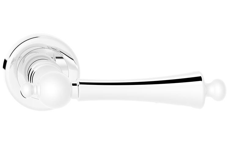 KLAMKA DRZWIOWA OLIVIA KOLOR CHROM zdjęcie 2