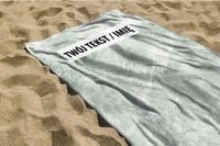 RĘCZNIK Marmur zielony z twoim dowolnym tekstem 75x50cm 046B