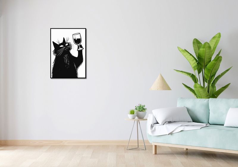 Plakat 50x70cm Koci Wirtuoz zdjęcie 4
