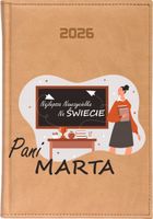 KALENDARZ A5 2026 DZIENNY terminarz Z NADRUKIEM UV NAJLEPSZA NAUCZYCIELKA