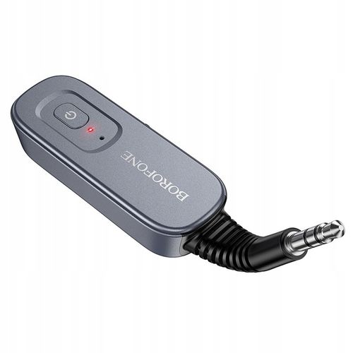 Borofone Odbiornik dźwięku Bluetooth AUX BC51 Clear Way szary na Arena.pl