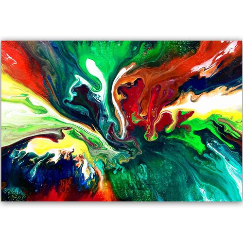 Deco Panel, Płynna abstrakcja 60x40 na Arena.pl