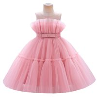 ŚLICZNA SUKIENKA DZIECIĘCA WIZYTOWA OKAZJE ROZKLOSZOWANA RÓŻOWA PINK 110