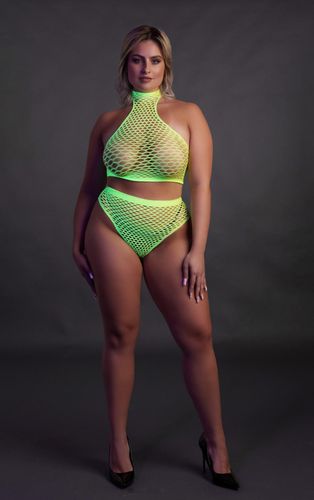 turtle neck and high waist slip  xl/xxxxl na Arena.pl