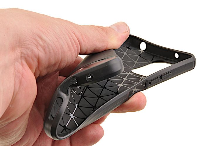 Etui Carbon Pro do Xiaomi Redmi 12 czarny zdjęcie 5