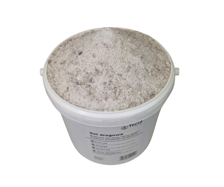 Sól drogowa 7,5kg z antyzbrylaczem TERRA do roztapiania lodu, śniegu zdjęcie 4