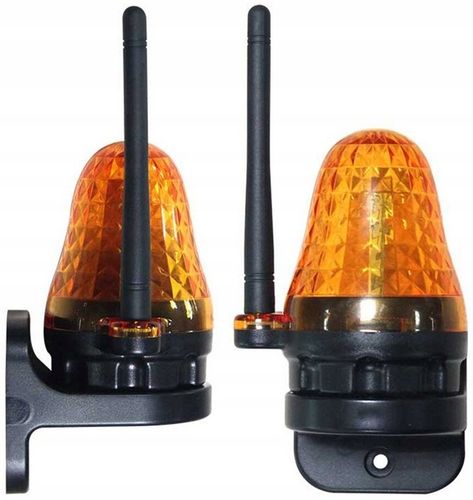 Lampa sygnalizacyjna LED z anteną do bramy odpowiednik FAAC, NICE, CAME na Arena.pl
