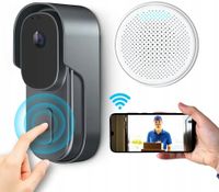 2 x Inteligentny domofon zewnętrzny Extralink SmartLife 708AD 1080p 5MP WiF