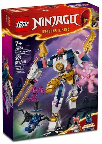 LEGO NINJAGO 71807 MECH ŻYWIOŁU ROBOT TECHNOLOGICZNY SORY + TORBA PREZENT na Arena.pl