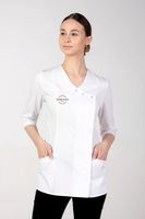 Żakiet medyczny damski perłowe napy z HAFTOWANYM TWOIM LOGO 10 sztuk