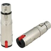 Redukcja adapter przejściówka Jack 6,3mm XLR żeński RA3XFJF