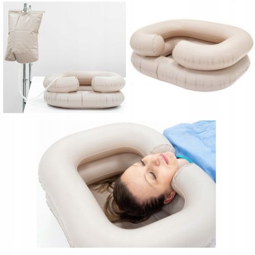 Basen do mycia GŁOWY w łóżku + PRYSZNIC + POMPKA basen EASY SHOWER / TIMAGO na Arena.pl