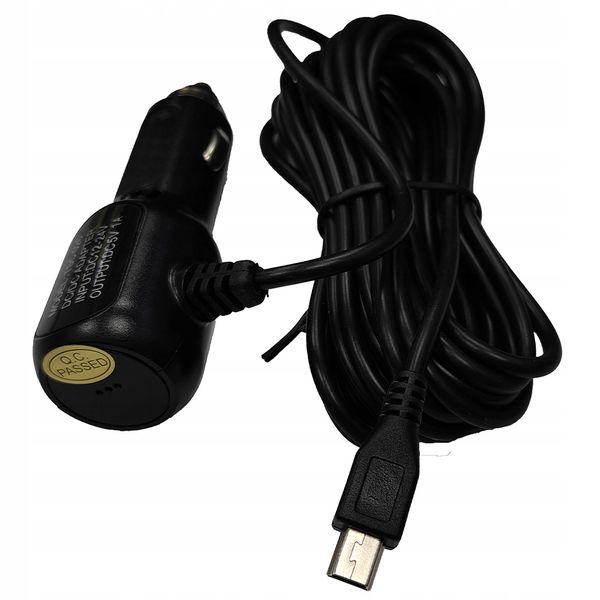 Ładowarka Samochodowa Mini Usb 3.3M Do Xblitz Navitel Mio 70Mai Blow zdjęcie 3