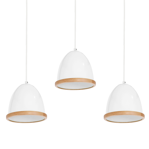 Lampa wisząca Studio Biały 3xE27 na Arena.pl