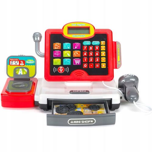 KASA SKLEPOWA FISKALNA INTERAKTYWNA DLA DZIECI XL MATADI na Arena.pl