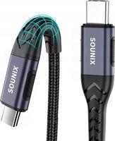 SZYBKI KABEL USB C / USB C 100W 5A ZASILANIE MOCNY PRZEWÓD 2m