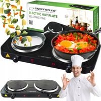 KUCHENKA ELEKTRYCZNA DWUPALNIKOWA PŁYTA GRZEWCZA NA PRĄD PRZENOŚNA 2500W