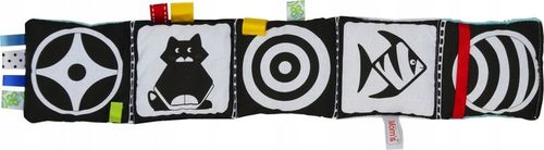 Kontrastowa Książeczka mała czerwona Hencz Toys na Arena.pl