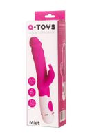 wibrator króliczek mist a-toys silikonowy różowy 25 cm