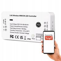 Kontroler LED CCT 12-54V Seria GL ZigBee + RF HUE TUYA Smart Life GLEDOPTO