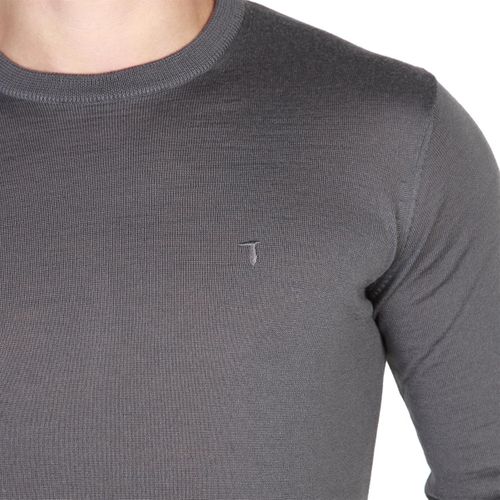 Trussardi sweter męski szary L na Arena.pl