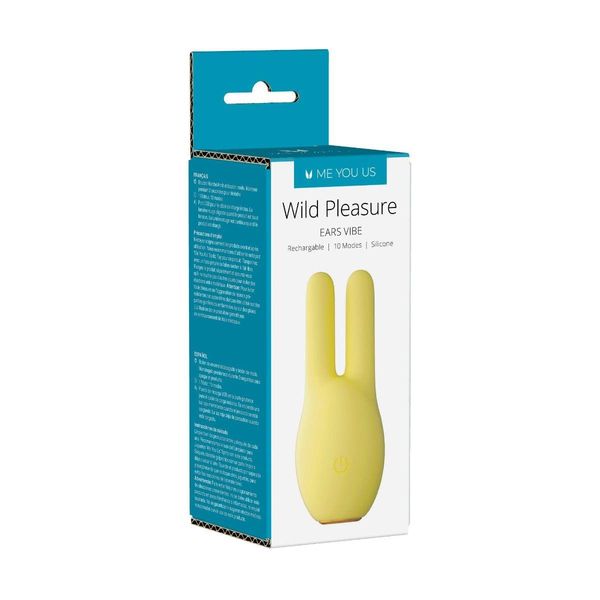 Me You Us Wild Pleasure Ears Vibrator Yellow zdjęcie 2