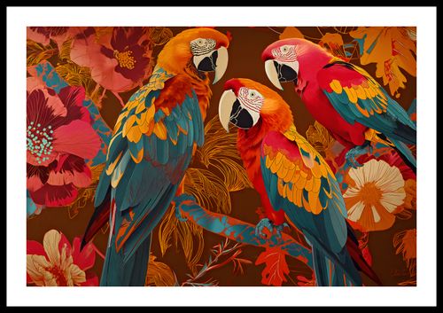 Plakat 60x40cm Kolorowe Ary na Arena.pl