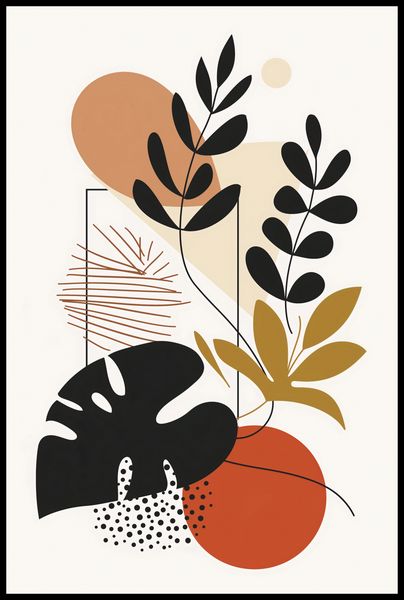 Plakat 61x91,5cm Zawisły Liść zdjęcie 2