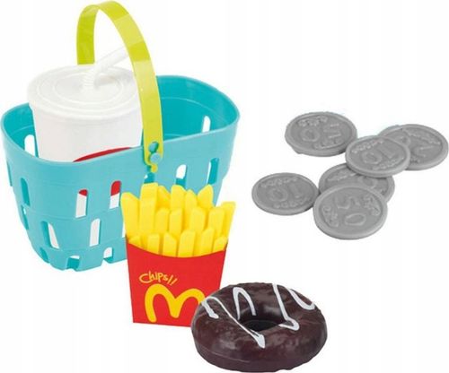 KASA FISKALNA SKLEPOWA Z DOTYKOWYM PANELEM KOSZYK DO ZABAWY DLA DZIECI na Arena.pl